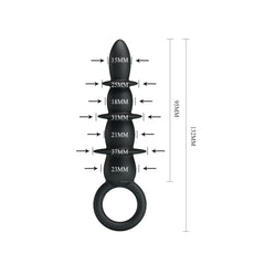 Prettylove Mini Butt Plug in Black