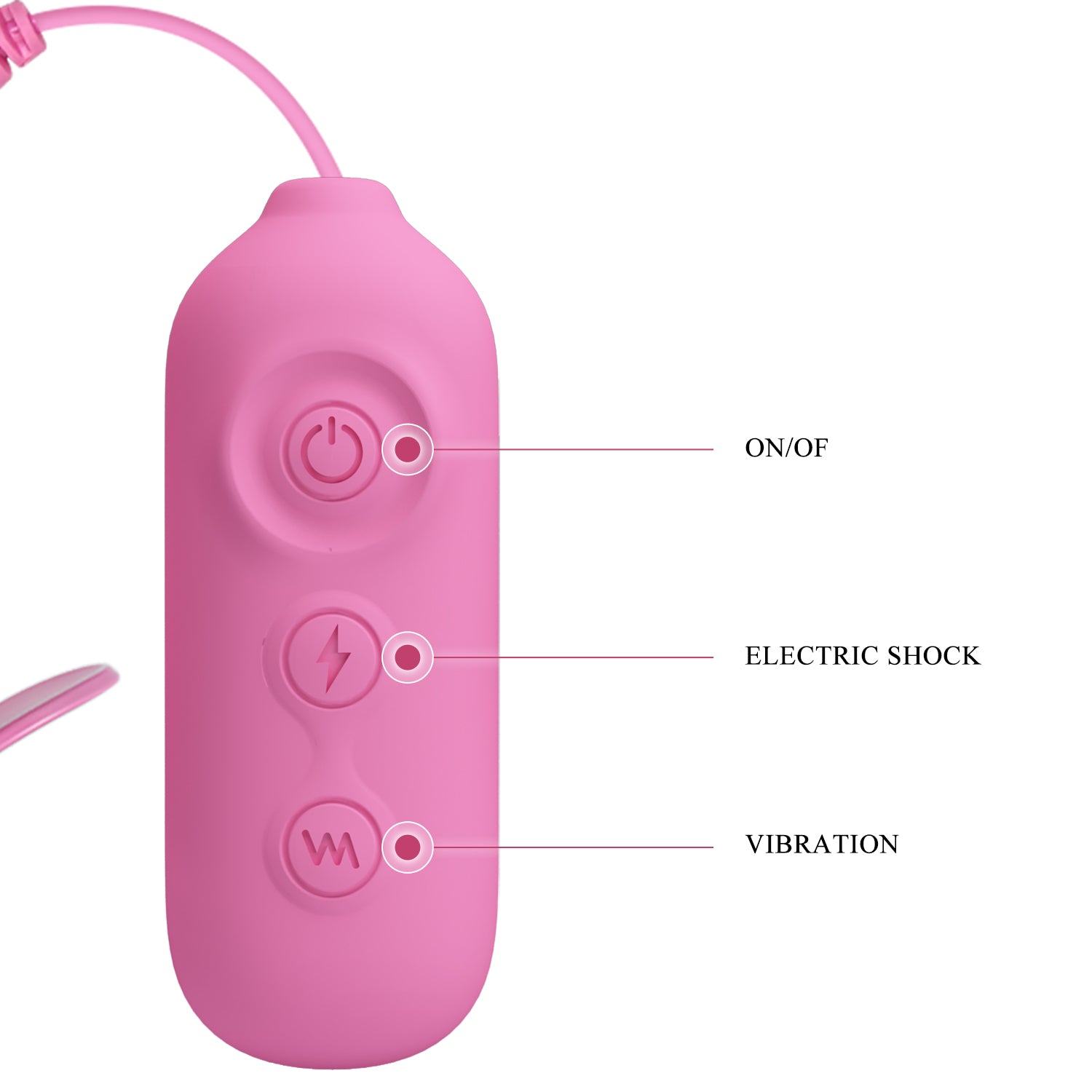 Prettylove USB Rechargeable Electric Nipple Clamps