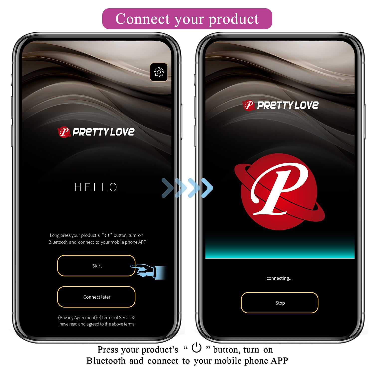 PrettyLove Jayleen 12-Mode with APP Remote Control Discreet Wearable Female Vibrator