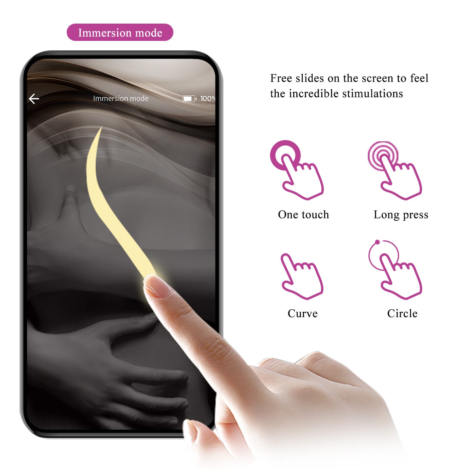 PrettyLove Jayleen 12-Mode with APP Remote Control Discreet Wearable Female Vibrator