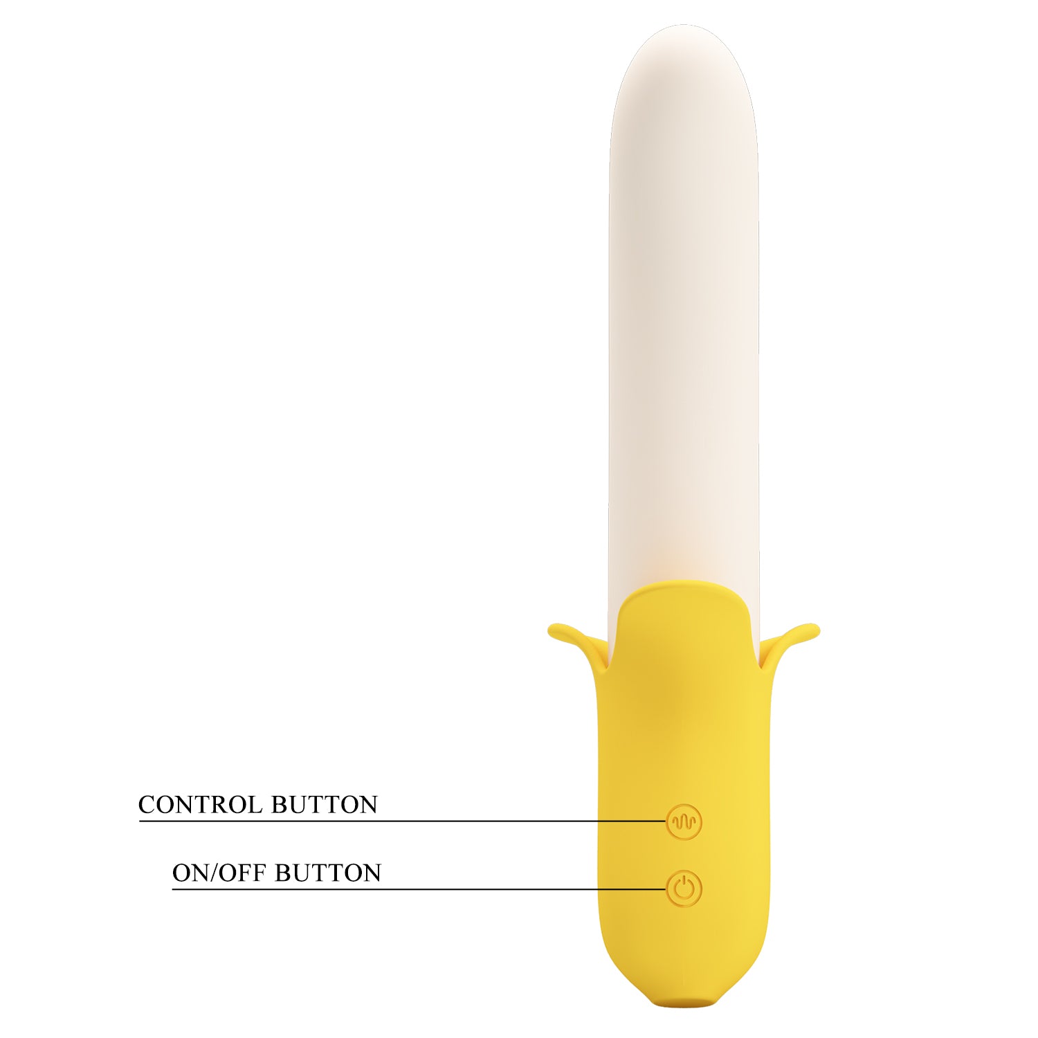 PrettyLove Banana Geek 7 Vibration&3Thrusting Vibrator