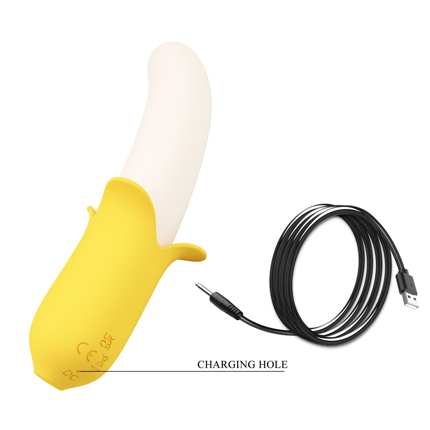 PrettyLove Banana Geek 7 Vibration&3Thrusting Vibrator