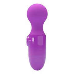 PrettyLove Mini Stick 紫色电池款硅胶迷你按摩棒｜AV Wand 便携式成人按摩器