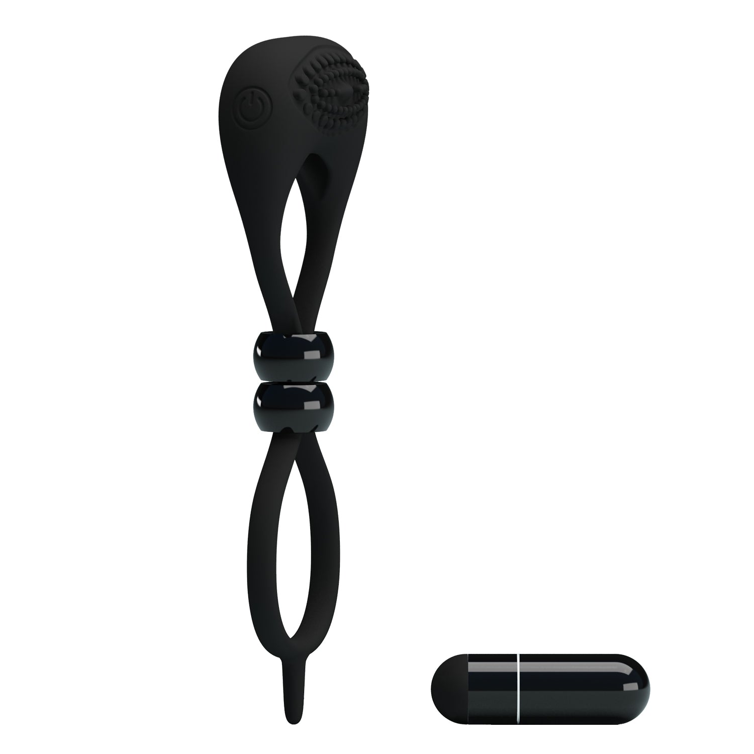 PrettyLove Locker Silicone Vibrating Cock Strap