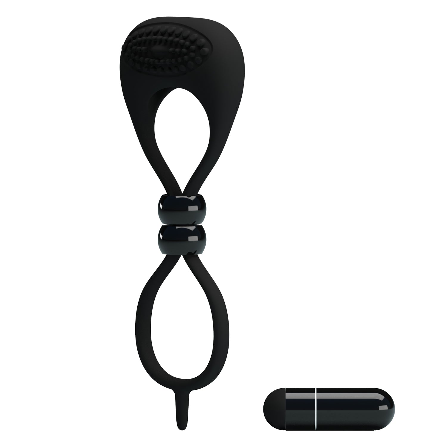 PrettyLove Locker Silicone Vibrating Cock Strap