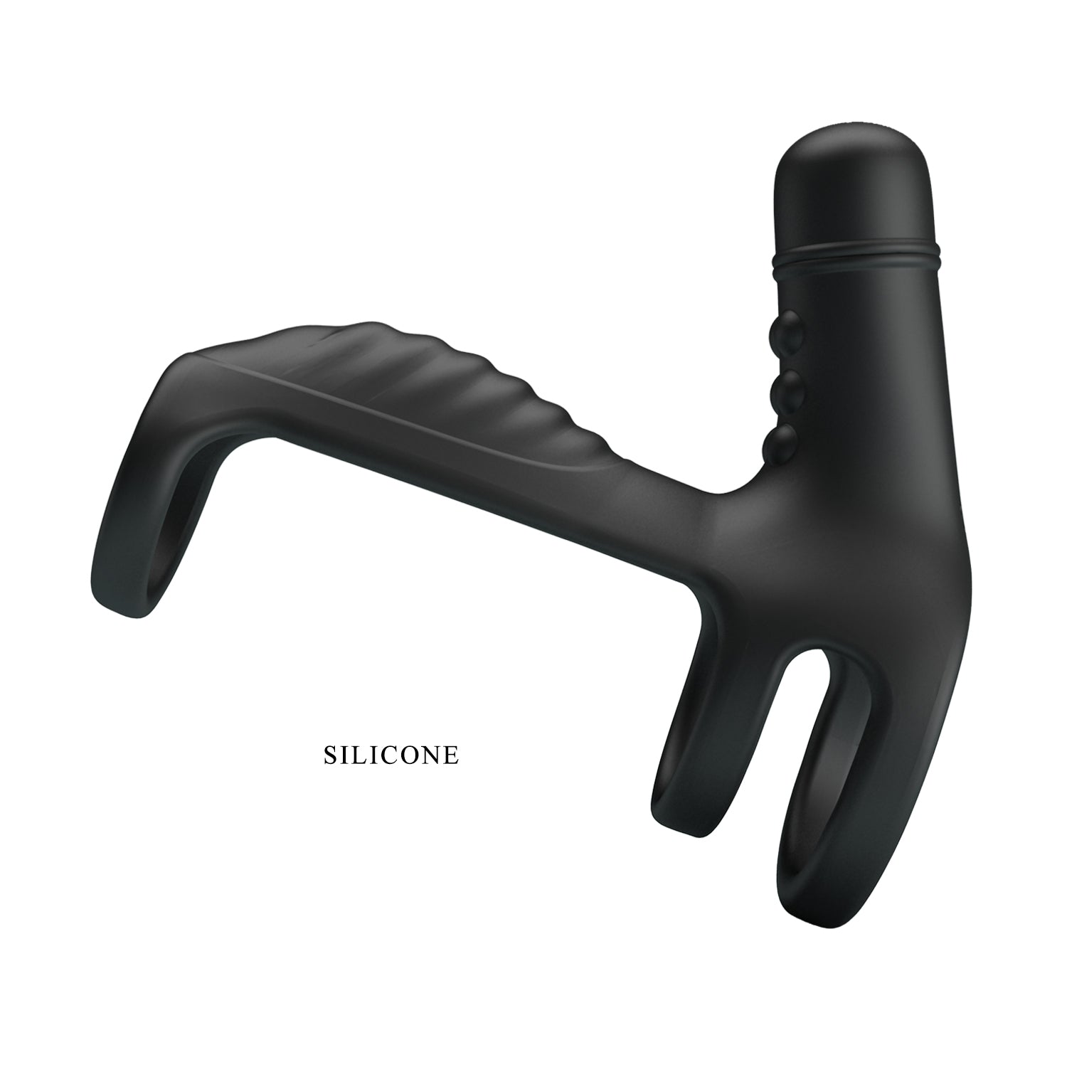 Prettylove Silicone Penis Sleeve Vibrating Cock Ring