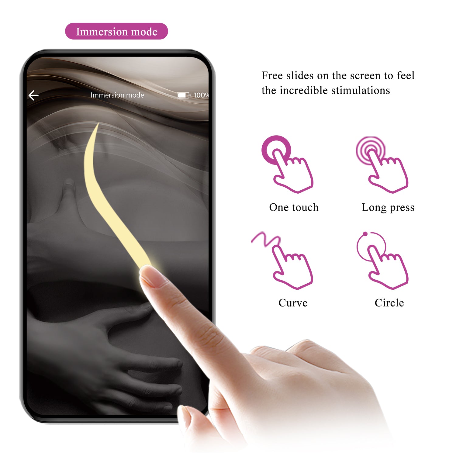 PrettyLove 12-Speed Powerful Vibration Silicone Egg with APP Remote Control