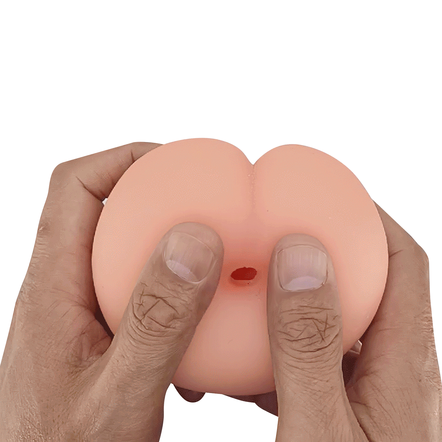 PrettyLove Soft Peach Male Masturbator – Cute Peach Shape Pocket Pussy