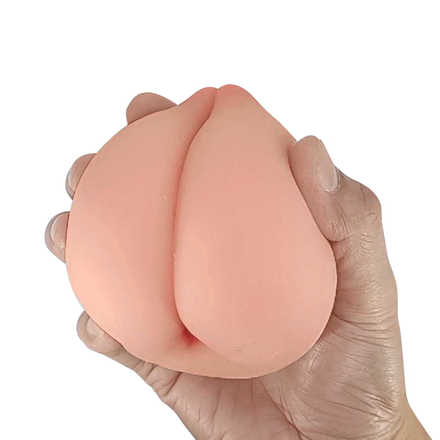 PrettyLove Soft Peach Male Masturbator – Cute Peach Shape Pocket Pussy