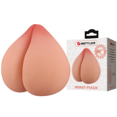PrettyLove Soft Peach Male Masturbator – Cute Peach Shape Pocket Pussy