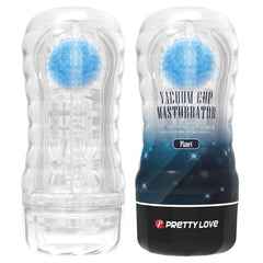 PrettyLove Planet Vacuum Cup Male Masturbator – Rolling Ball Stroker with Suction Control