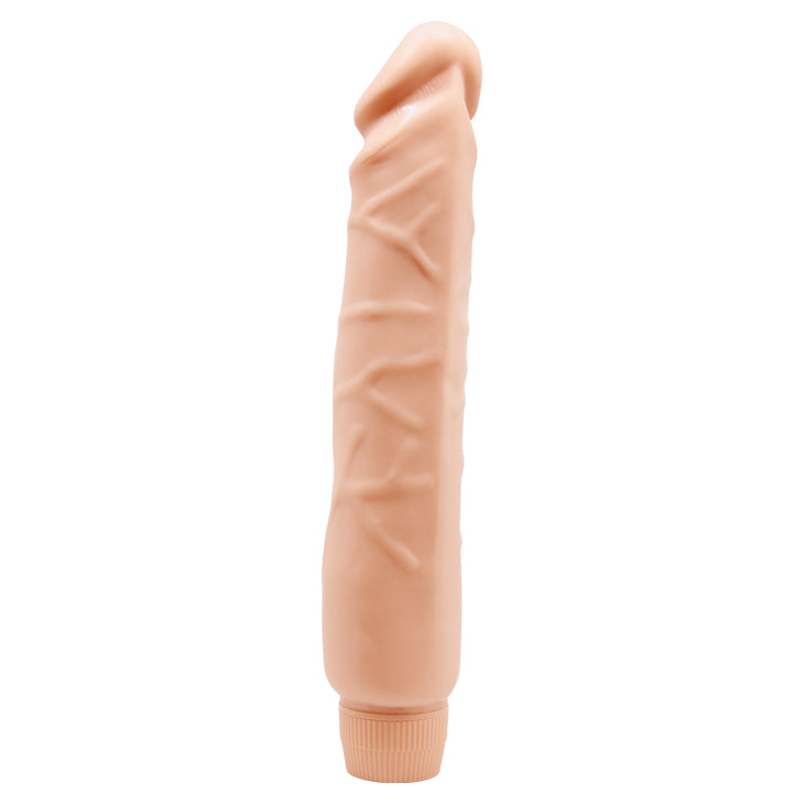 Baile 10 Inch Vibrating Soft Skin Dildo with Suction Cup