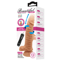 Baile 7.3 Inch Vibrating Dildo with 7 Rotating & Thrusting Vibration Functions