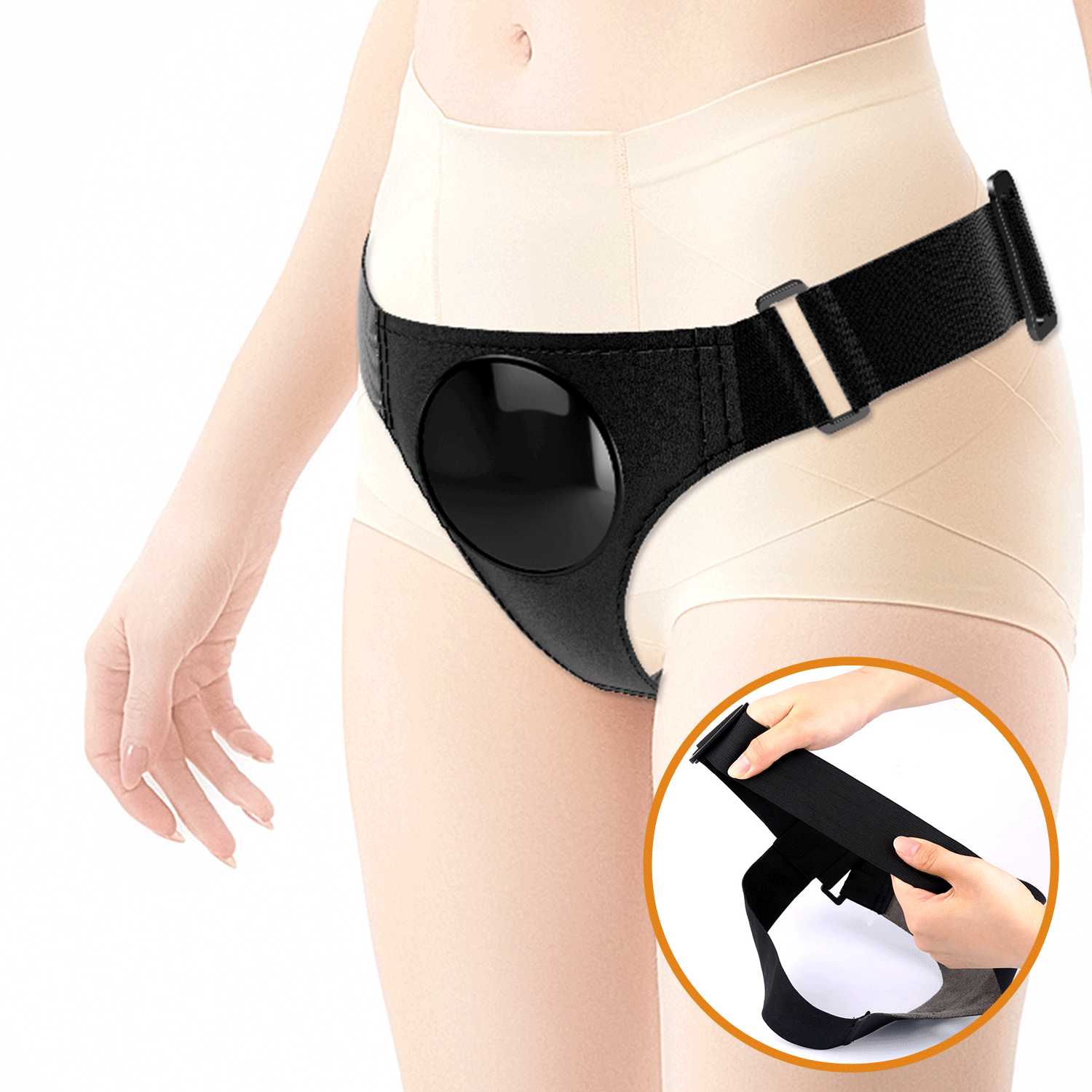 7.2" Dildo Adjustable Strap On Harness for Women
