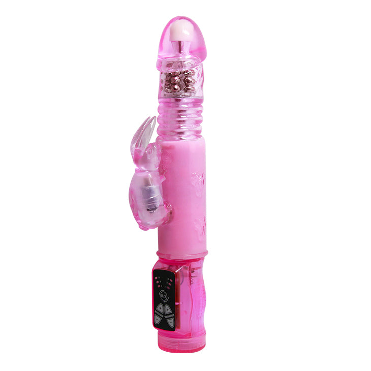 Baile Crazy Bunny Rabbit Vibrator with Rotation & Thrusting Functions