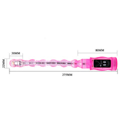 Baile 6 Function Vibration Distortion Anal Beads -  Sex Toys & Adult Toys | XtoySmart Canada