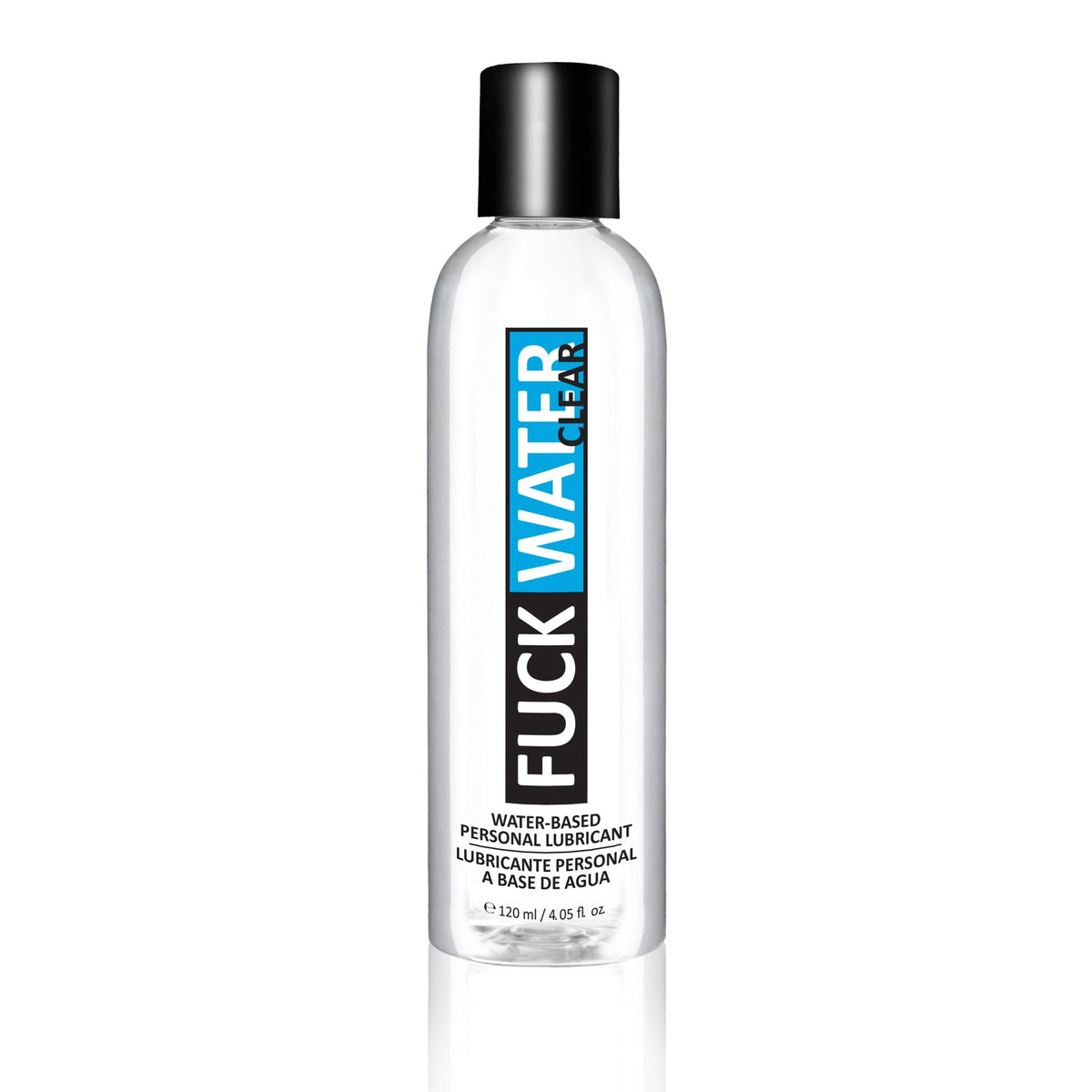 FuckWater Water Based Lubricant in Clear 4oz/120ml