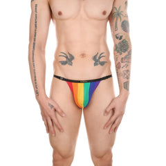 Men's Sexy Rainbow G-String Thong