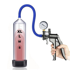 Manual Penis Enlargement Air Luv Pump with Pistol Grip