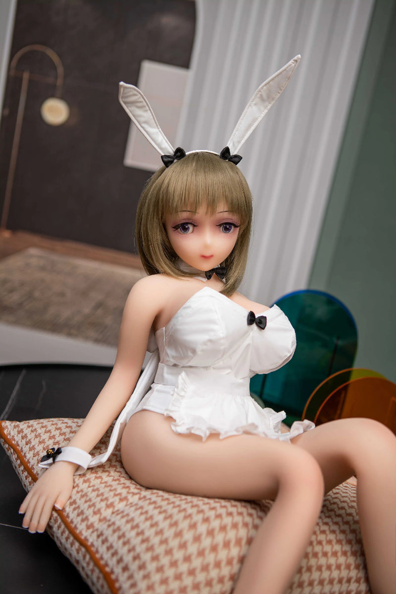 75cm Mini TPE Anime Sex Doll 💖 Realistic Petite Companion with Dual Channels