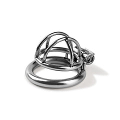 Stainless Steel Male Chastity Device Locked Cock Cage