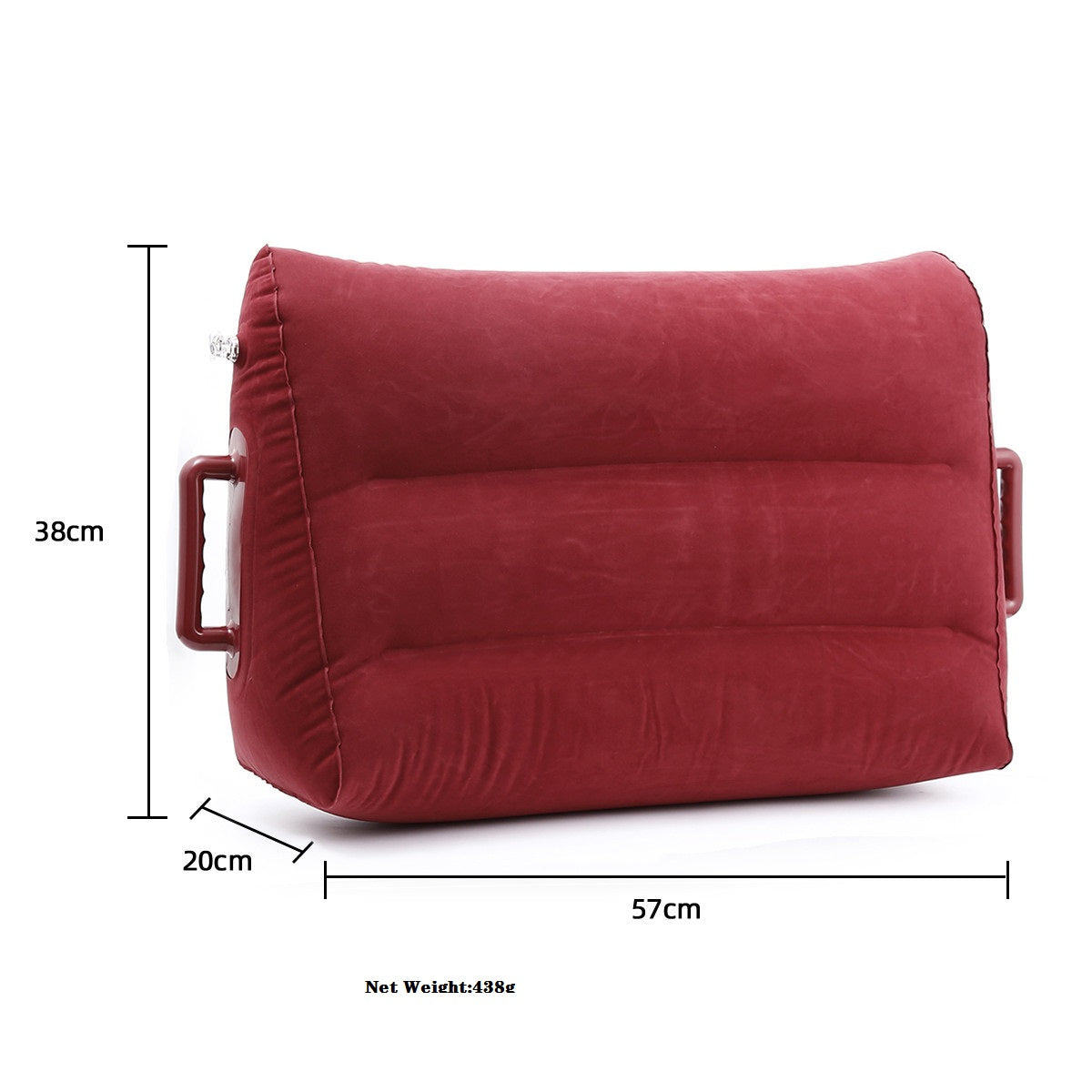 Deeper Position Inflatable Sex Cushion with Armrest(Two Colors Available)