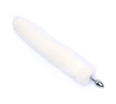 Fox Tail Cosplay Small Size Stainless Steel Butt Plug (Three Colors Available)