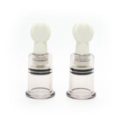 【白色乳头吸吮器】单个装 2cm内径 BDSM夫妻情趣调情吸力夹