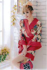 Happy Sex Women's Sexy Kimono Lingerie Red Blossom Pattern -  Sex Toys & Adult Toys | XtoySmart Canada