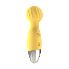 SAGAN Mini Rechargeable Personal Massager | Portable Quiet Vibrating Wellness Device with 12 Modes
