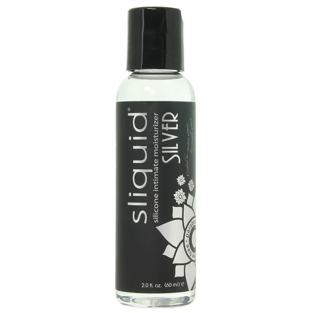 Sliquid Silver Silicone Intimate Lubricant in 2oz/60ml