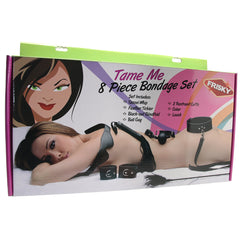 Frisky Tame Me 8 Piece Bondage Set -  Sex Toys & Adult Toys | XtoySmart Canada