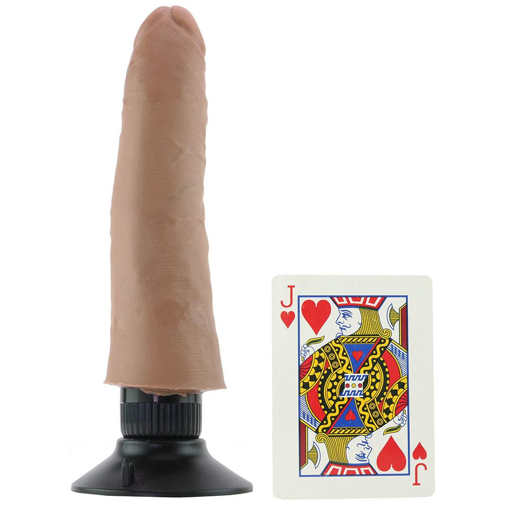 King Cock 7" Vibrating Suction Cup Dildo in Tan -  Sex Toys & Adult Toys | XtoySmart Canada