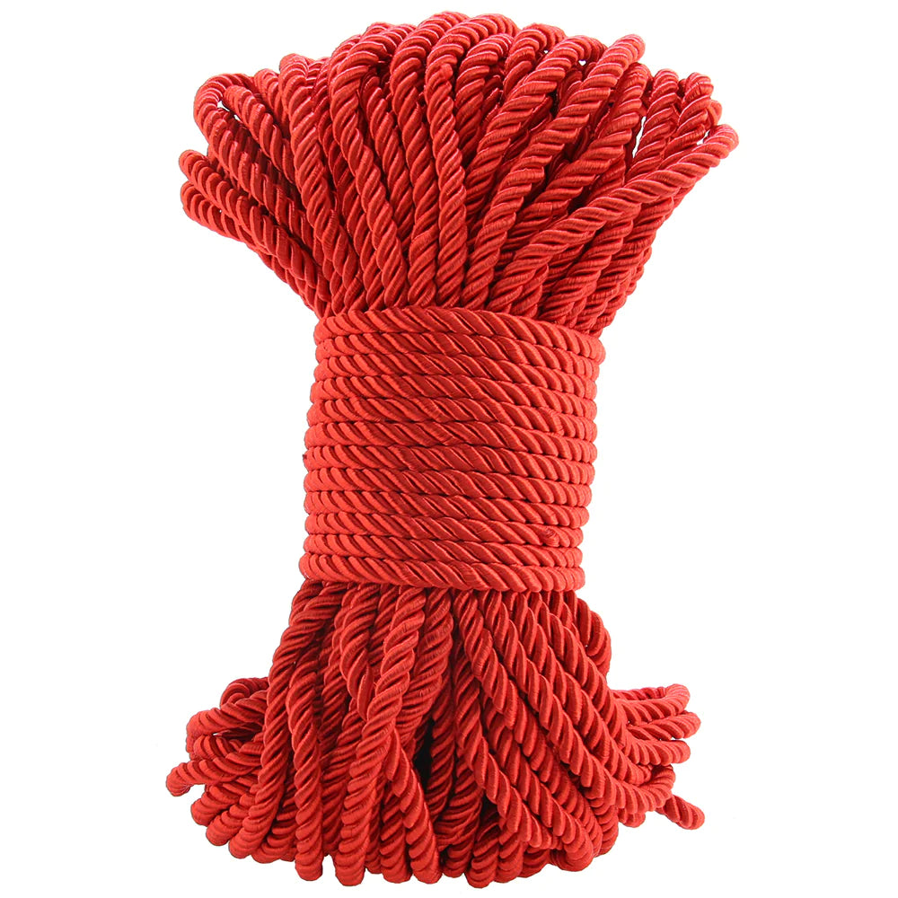 Scandal BDSM Rope 98.5'/30m in Red