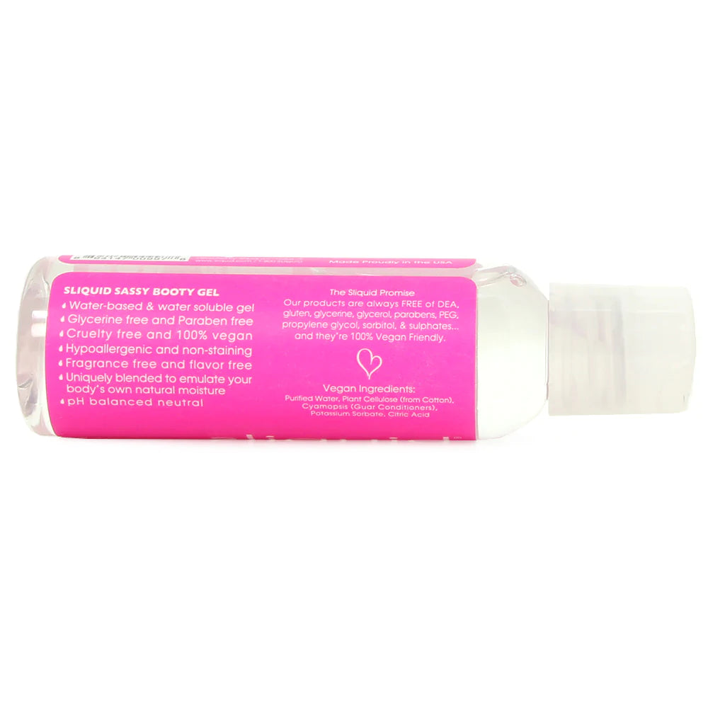 Sassy Booty Gel Natural Lubricant in 2oz/60ml